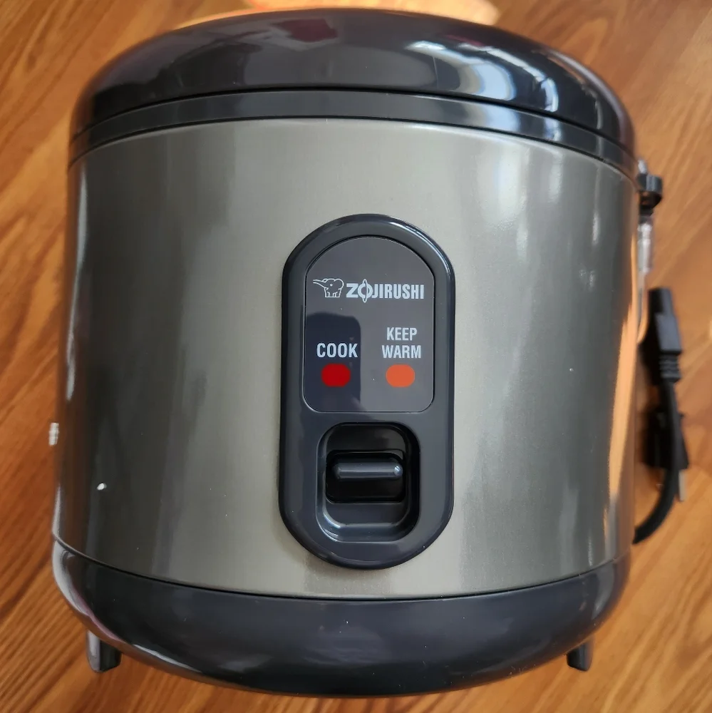 Zojirushi NS-RPC10 Rice Cooker & Warmer - 5.5-Cup - Metallic Gray - Open Box - Picture 1 of 16